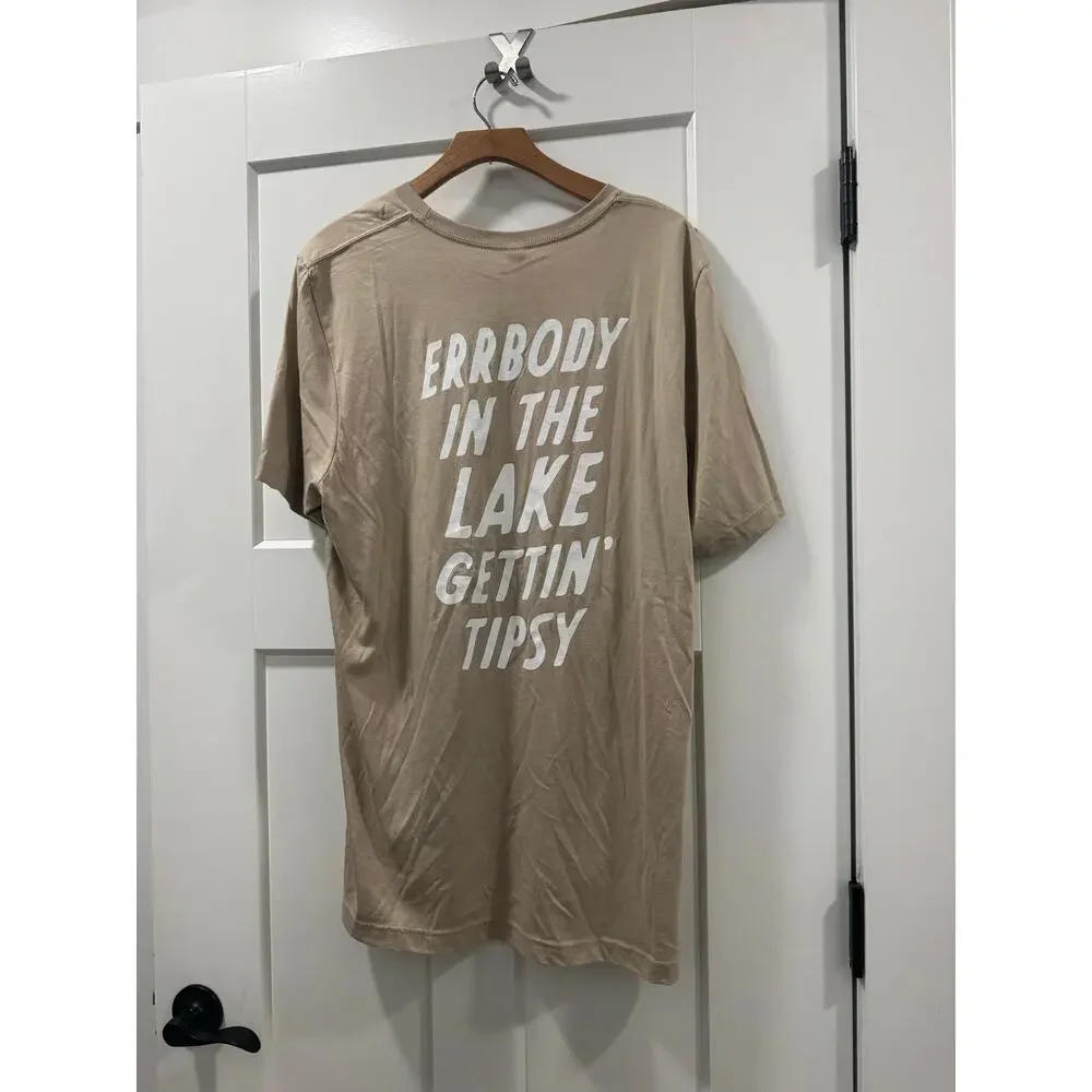 Errbody in the Lake Gettin Tipsy Tee XL NWT - Picture 2 of 6